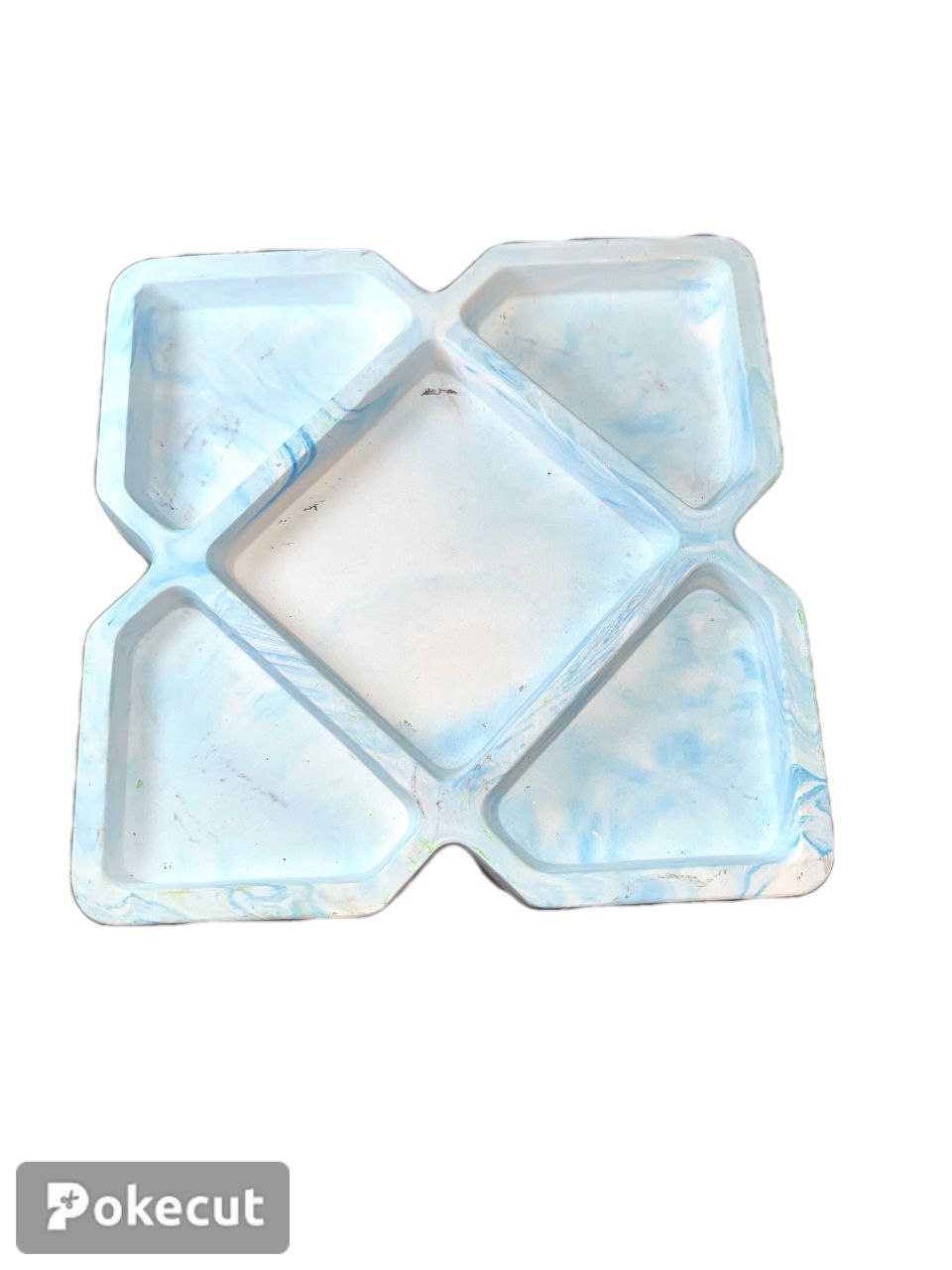 سینی مربع 5 خانه 4