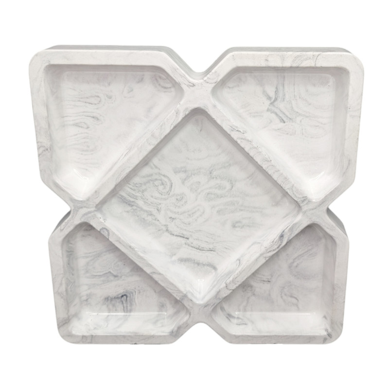 سینی مربع 5 خانه 6